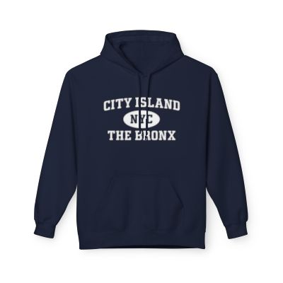 City Island NYC Unisex Hoodie Bronx Softstyle Fleece Crewneck