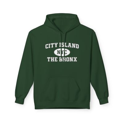 City Island NYC Unisex Hoodie Bronx Softstyle Fleece Crewneck
