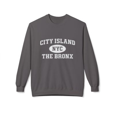 City Island Bronx Softstyle Fleece Crewneck Sweatshirt