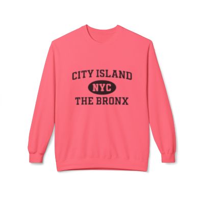 City Island Bronx Softstyle Fleece Crewneck Sweatshirt