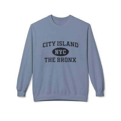 City Island Bronx Softstyle Fleece Crewneck Sweatshirt
