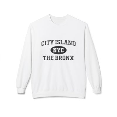 City Island Bronx Softstyle Fleece Crewneck Sweatshirt