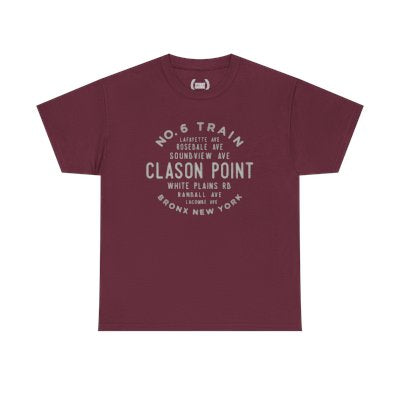 Clason Point NYC Streets Unisex T-Shirt