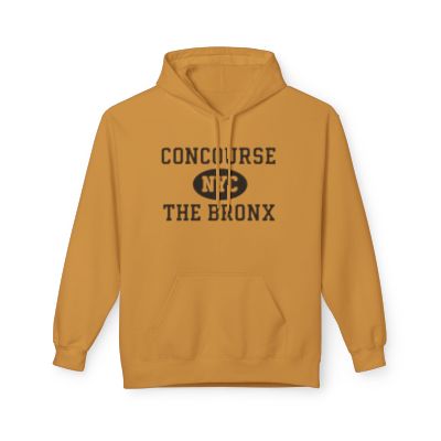 Concourse NYC Unisex Hoodie Bronx Softstyle Fleece Crewneck