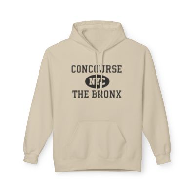 Concourse NYC Unisex Hoodie Bronx Softstyle Fleece Crewneck