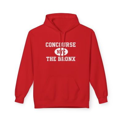 Concourse NYC Unisex Hoodie Bronx Softstyle Fleece Crewneck