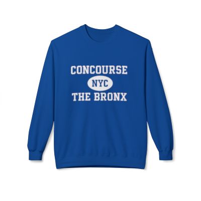 Concourse Bronx Softstyle Fleece Crewneck Sweatshirt
