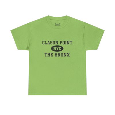 Clason Point Bronx Unisex T-Shirt –Collegiate Style