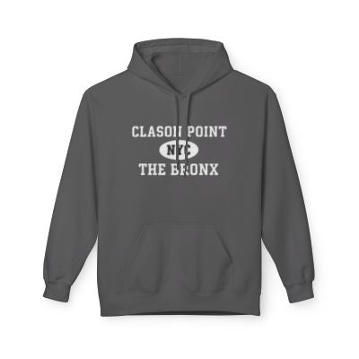 Clason Point NYC Unisex Hoodie Bronx Softstyle Fleece Crewneck