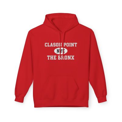 Clason Point NYC Unisex Hoodie Bronx Softstyle Fleece Crewneck