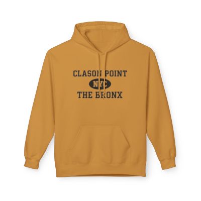 Clason Point NYC Unisex Hoodie Bronx Softstyle Fleece Crewneck