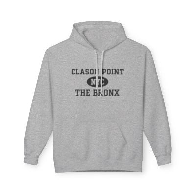 Clason Point NYC Unisex Hoodie Bronx Softstyle Fleece Crewneck