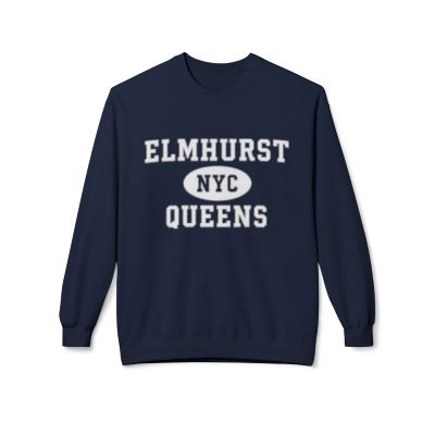 Elmhurst Queens Softstyle Fleece Crewneck Sweatshirt
