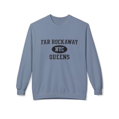 Far Rockaway Queens Softstyle Fleece Crewneck Sweatshirt