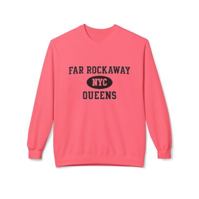 Far Rockaway Queens Softstyle Fleece Crewneck Sweatshirt