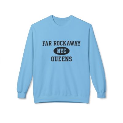 Far Rockaway Queens Softstyle Fleece Crewneck Sweatshirt