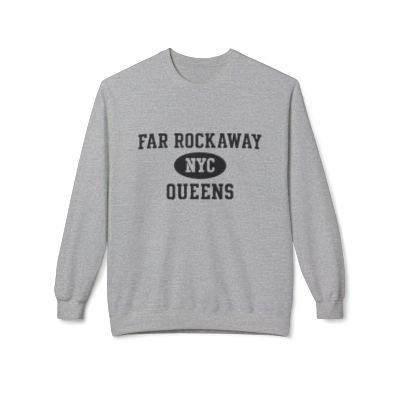 Far Rockaway Queens Softstyle Fleece Crewneck Sweatshirt