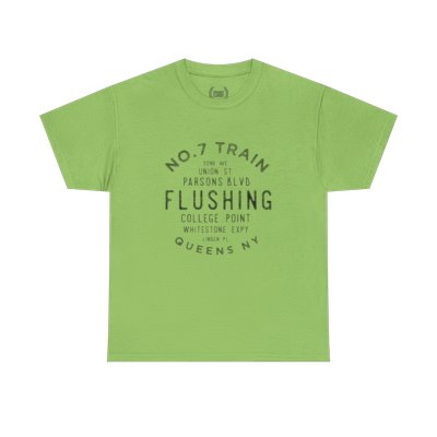 Flushing NYC Streets Unisex T-Shirt