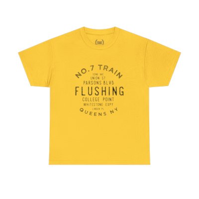 Flushing NYC Streets Unisex T-Shirt