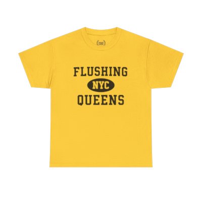Flushing Queens Unisex T-Shirt –Collegiate Style