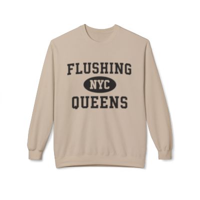 Flushing Queens Softstyle Fleece Crewneck Sweatshirt