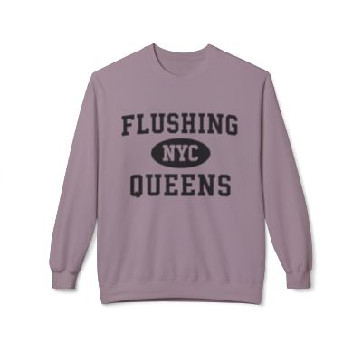 Flushing Queens Softstyle Fleece Crewneck Sweatshirt