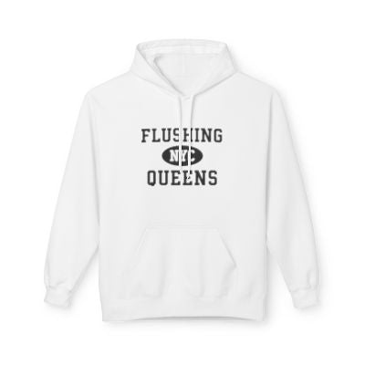 Flushing NYC Unisex Hoodie Queens Softstyle Fleece Crewneck