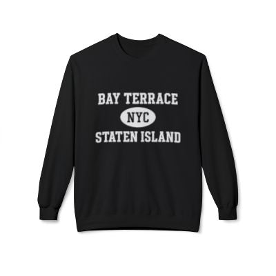 Bay Terrace Staten Softstyle Fleece Crewneck Sweatshirt