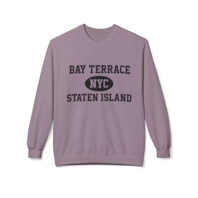 Bay Terrace Staten Softstyle Fleece Crewneck Sweatshirt