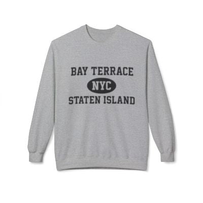 Bay Terrace Staten Softstyle Fleece Crewneck Sweatshirt