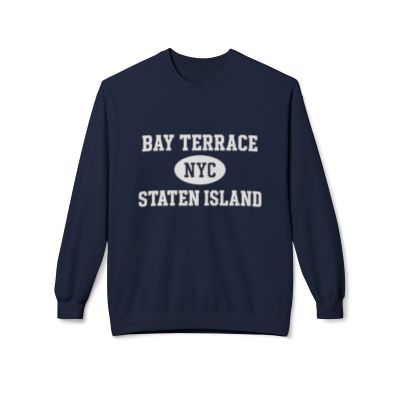 Bay Terrace Staten Softstyle Fleece Crewneck Sweatshirt