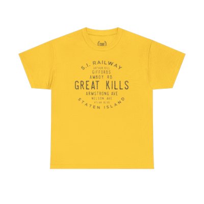 Great Kills NYC Streets Unisex T-Shirt