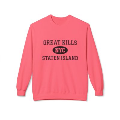 Great Kills Staten Island Softstyle Fleece Crewneck Sweatshirt