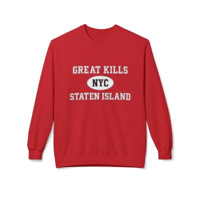 Great Kills Staten Island Softstyle Fleece Crewneck Sweatshirt
