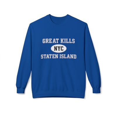 Great Kills Staten Island Softstyle Fleece Crewneck Sweatshirt