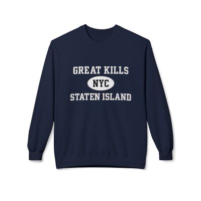 Great Kills Staten Island Softstyle Fleece Crewneck Sweatshirt