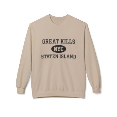 Great Kills Staten Island Softstyle Fleece Crewneck Sweatshirt