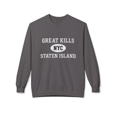 Great Kills Staten Island Softstyle Fleece Crewneck Sweatshirt