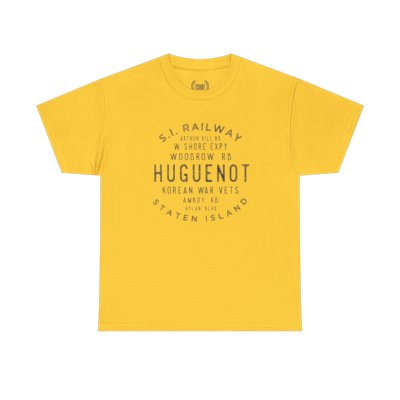 Huguenot NYC Streets Unisex T-Shirt