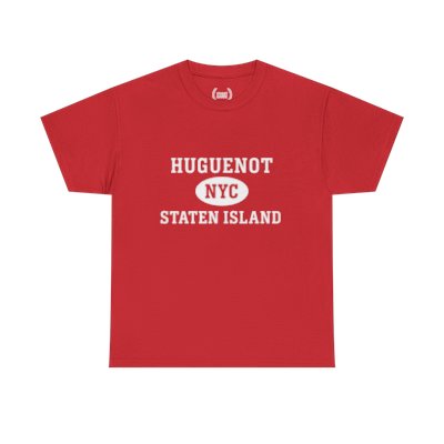 Huguenot Staten Island Unisex T-Shirt –Collegiate Style