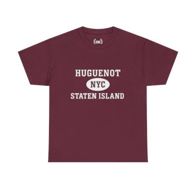 Huguenot Staten Island Unisex T-Shirt –Collegiate Style