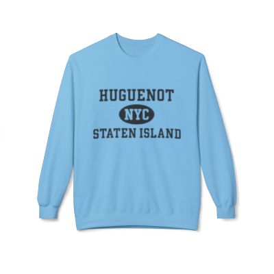 Huguenot Staten Island Softstyle Fleece Crewneck Sweatshirt