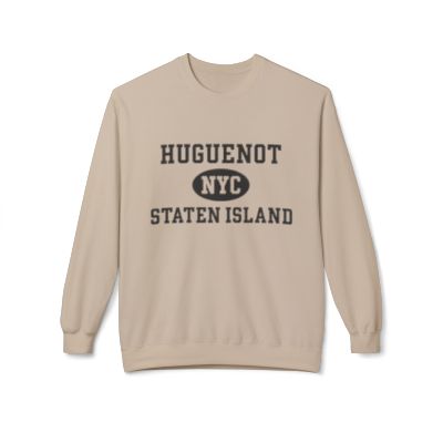 Huguenot Staten Island Softstyle Fleece Crewneck Sweatshirt