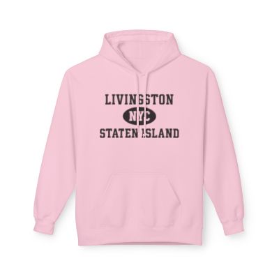 Livingston NYC Unisex Hoodie Staten Island Softstyle Fleece Crewneck