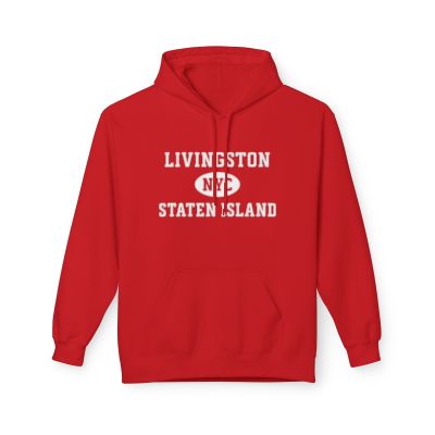 Livingston NYC Unisex Hoodie Staten Island Softstyle Fleece Crewneck