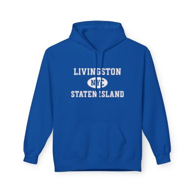Livingston NYC Unisex Hoodie Staten Island Softstyle Fleece Crewneck