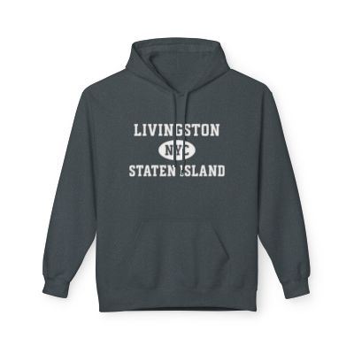 Livingston NYC Unisex Hoodie Staten Island Softstyle Fleece Crewneck