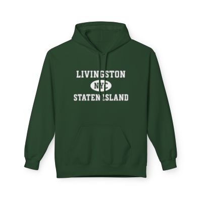 Livingston NYC Unisex Hoodie Staten Island Softstyle Fleece Crewneck