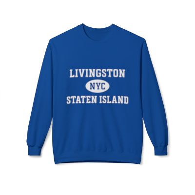 Livingston Staten Island Softstyle Fleece Crewneck Sweatshirt