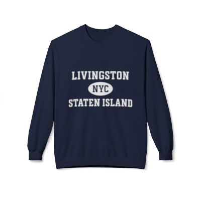Livingston Staten Island Softstyle Fleece Crewneck Sweatshirt